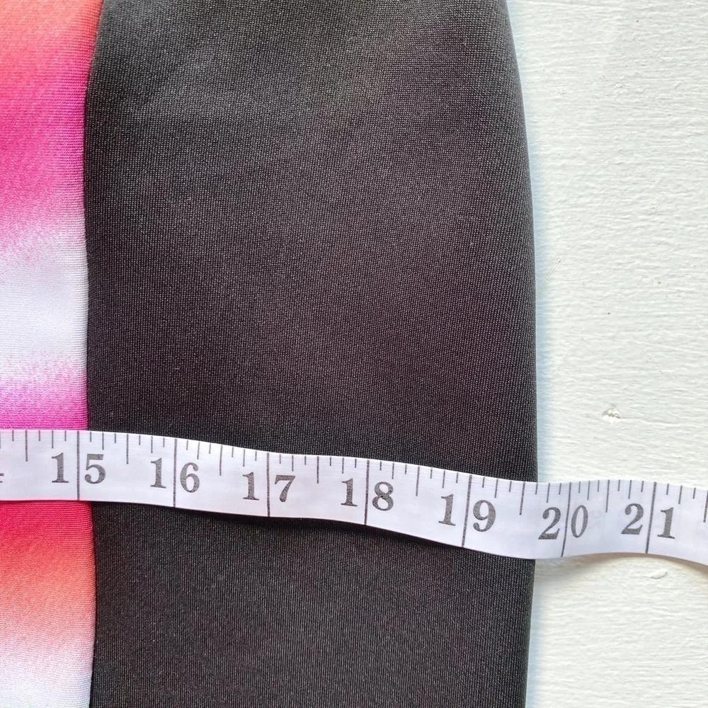 Bisou Bisou Black with Colorful Geometric BodyCon Midi Sleveless Dress - Picture 12 of 14